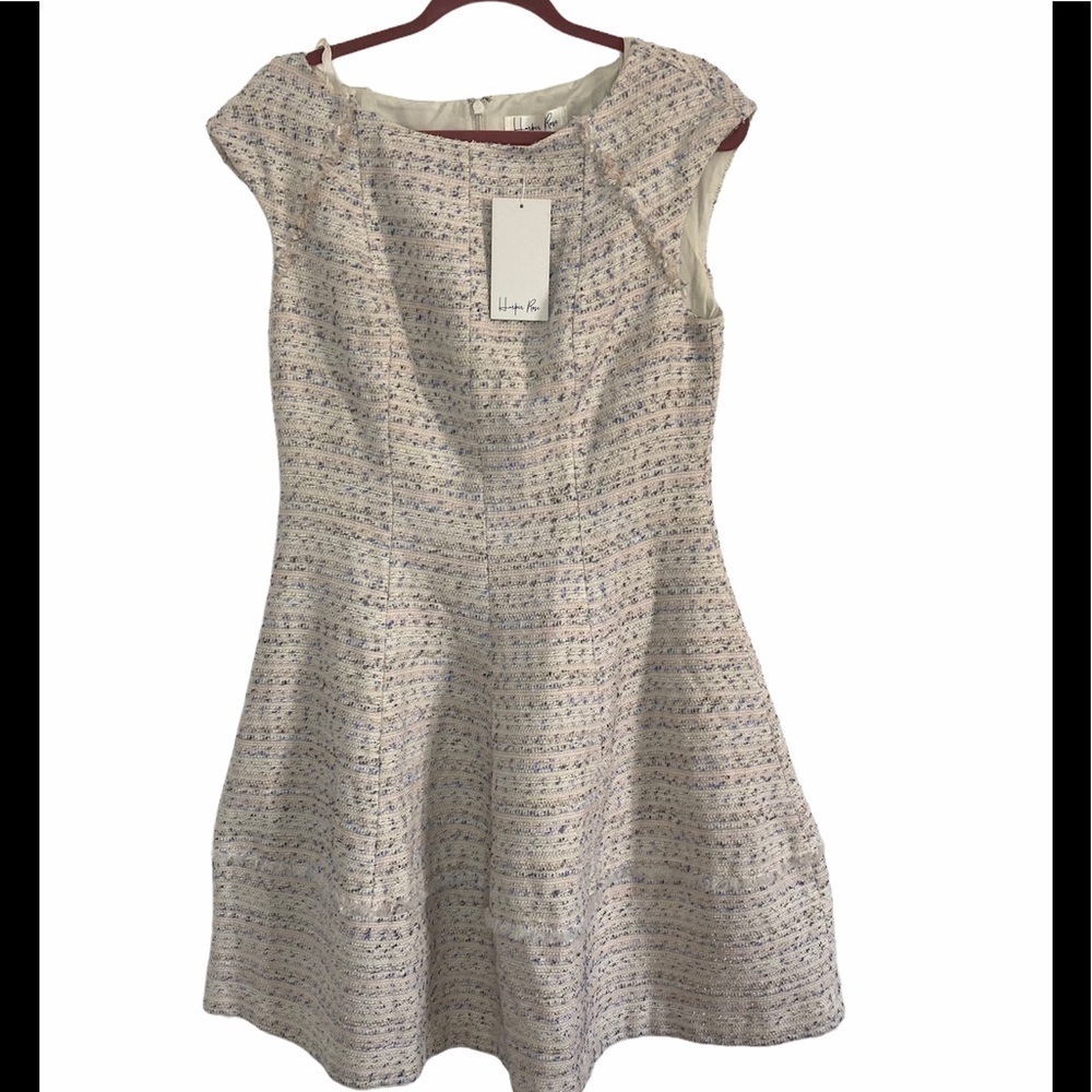 HARPER ROSE Tweed Fit & Flare Dress - Picture 2 of 8